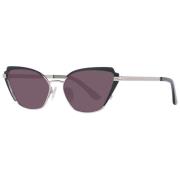 Gouden Cat Eye Zonnebril Verloop Bruin Guess , Purple , Dames