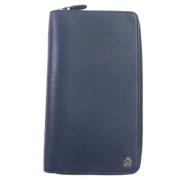 Pre-owned Leather wallets Dunhill Pre-owned , Blue , Heren