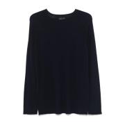 Blauwe Sweater Collectie Roberto Collina , Blue , Heren