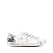 Stijlvolle Sneakers voor Mannen en Vrouwen Philippe Model , White , Da...