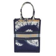 Pre-owned Canvas totes Dior Vintage , Blue , Dames