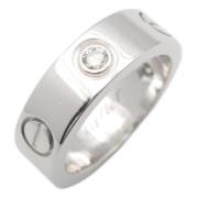 Pre-owned White Gold rings Cartier Vintage , Gray , Dames