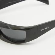 Pre-owned Acetate sunglasses Prada Vintage , Black , Heren