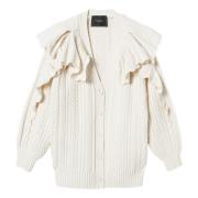 Neve Cardigan Twinset , Beige , Dames