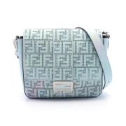 Pre-owned Leather fendi-bags Fendi Vintage , Blue , Dames