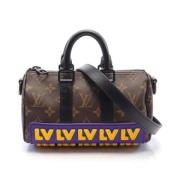 Pre-owned Leather louis-vuitton-bags Louis Vuitton Vintage , Brown , D...