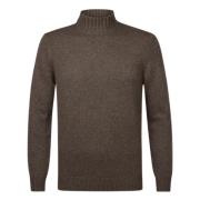 Donkerbruine Pullover Sweater Profuomo , Brown , Heren