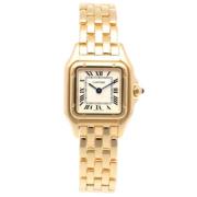 Pre-owned Yellow Gold watches Cartier Vintage , Yellow , Dames