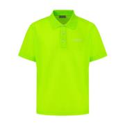 Fluorescerend Katoenen Poloshirt Dior , Green , Heren