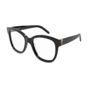 Klassieke Zwarte Leren Schoudertas Saint Laurent , Black , Unisex