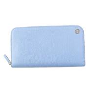 Pre-owned Leather wallets Gucci Vintage , Blue , Dames