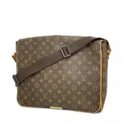 Pre-owned Fabric louis-vuitton-bags Louis Vuitton Vintage , Brown , Da...