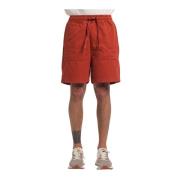 Bermuda shorts met trekkoord taille President's , Red , Heren