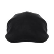 Zwarte Paris Front Visor Hoed Borsalino , Black , Unisex