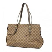 Pre-owned Fabric louis-vuitton-bags Louis Vuitton Vintage , Brown , Da...