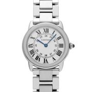 Pre-owned Glass watches Cartier Vintage , Gray , Dames