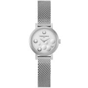 Zilveren Damesmode Horloge Pierre Cardin , Gray , Dames