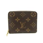 Pre-owned Fabric wallets Louis Vuitton Vintage , Brown , Dames