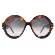 Pre-owned Fabric sunglasses Dior Vintage , Brown , Dames