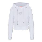 Sweatshirt F-Slimmy-Hood-Od Diesel , White , Dames