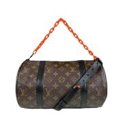 Pre-owned Canvas louis-vuitton-bags Louis Vuitton Vintage , Brown , Da...