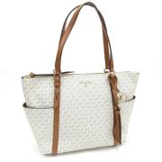 Pre-owned Leather shoulder-bags Michael Kors Pre-owned , White , Dames