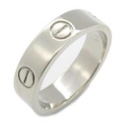 Pre-owned White Gold rings Cartier Vintage , Gray , Dames