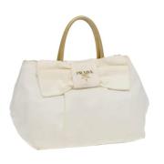 Pre-owned Nylon prada-bags Prada Vintage , White , Dames