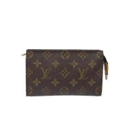 Pre-owned Canvas louis-vuitton-bags Louis Vuitton Vintage , Brown , Da...