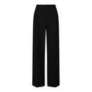 Midnight Blue Pinstripe Tailored Trousers Isabel Marant , Black , Dame...