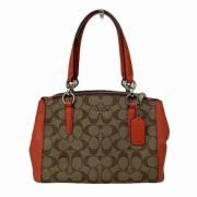 Pre-owned Canvas handbags Coach Pre-owned , Brown , Dames