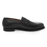 Boston Penny Loafer Crockett & Jones , Black , Heren