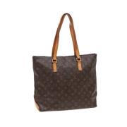 Pre-owned Canvas totes Louis Vuitton Vintage , Brown , Dames