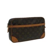 Pre-owned Canvas louis-vuitton-bags Louis Vuitton Vintage , Brown , Da...