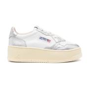 Casual Sneakers voor Dagelijks Gebruik Autry , White , Dames