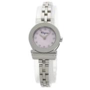 Pre-owned Glass watches Salvatore Ferragamo Pre-owned , Pink , Dames