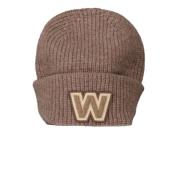 Bruine Alben Beanie Muts Max Mara Weekend , Brown , Dames