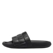 Pre-owned Rubber sandals Louis Vuitton Vintage , Black , Heren