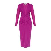 Jurk Hades Diane Von Furstenberg , Purple , Dames