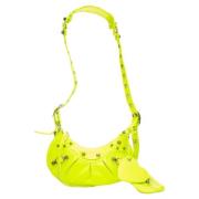 Pre-owned Leather balenciaga-bags Balenciaga Vintage , Yellow , Dames