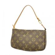 Pre-owned Fabric louis-vuitton-bags Louis Vuitton Vintage , Brown , Da...