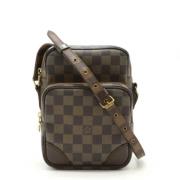 Pre-owned Canvas louis-vuitton-bags Louis Vuitton Vintage , Brown , Da...