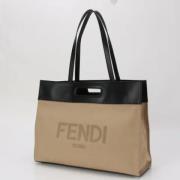 Pre-owned Leather fendi-bags Fendi Vintage , Beige , Heren