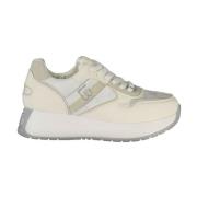 Witte Veterschoenen voor Vrouwen Laura Biagiotti , White , Dames