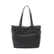 Pre-owned Nylon chanel-bags Chanel Vintage , Black , Dames