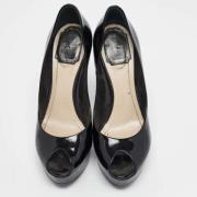 Pre-owned Fabric heels Dior Vintage , Black , Dames