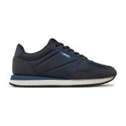 Blauwe Sneakers - Kai Model Hugo Boss , Blue , Heren