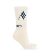 Sokken met logo The Attico , Beige , Heren