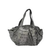 Pre-owned Nylon handbags Chanel Vintage , Gray , Dames