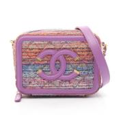 Pre-owned Leather chanel-bags Chanel Vintage , Multicolor , Dames